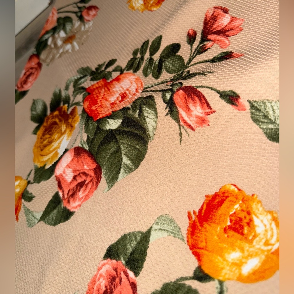 Lularoe Cassie Pencil Skirt, Western Floral, Size Small - Cowgirl Couture - Picture 3 of 4
